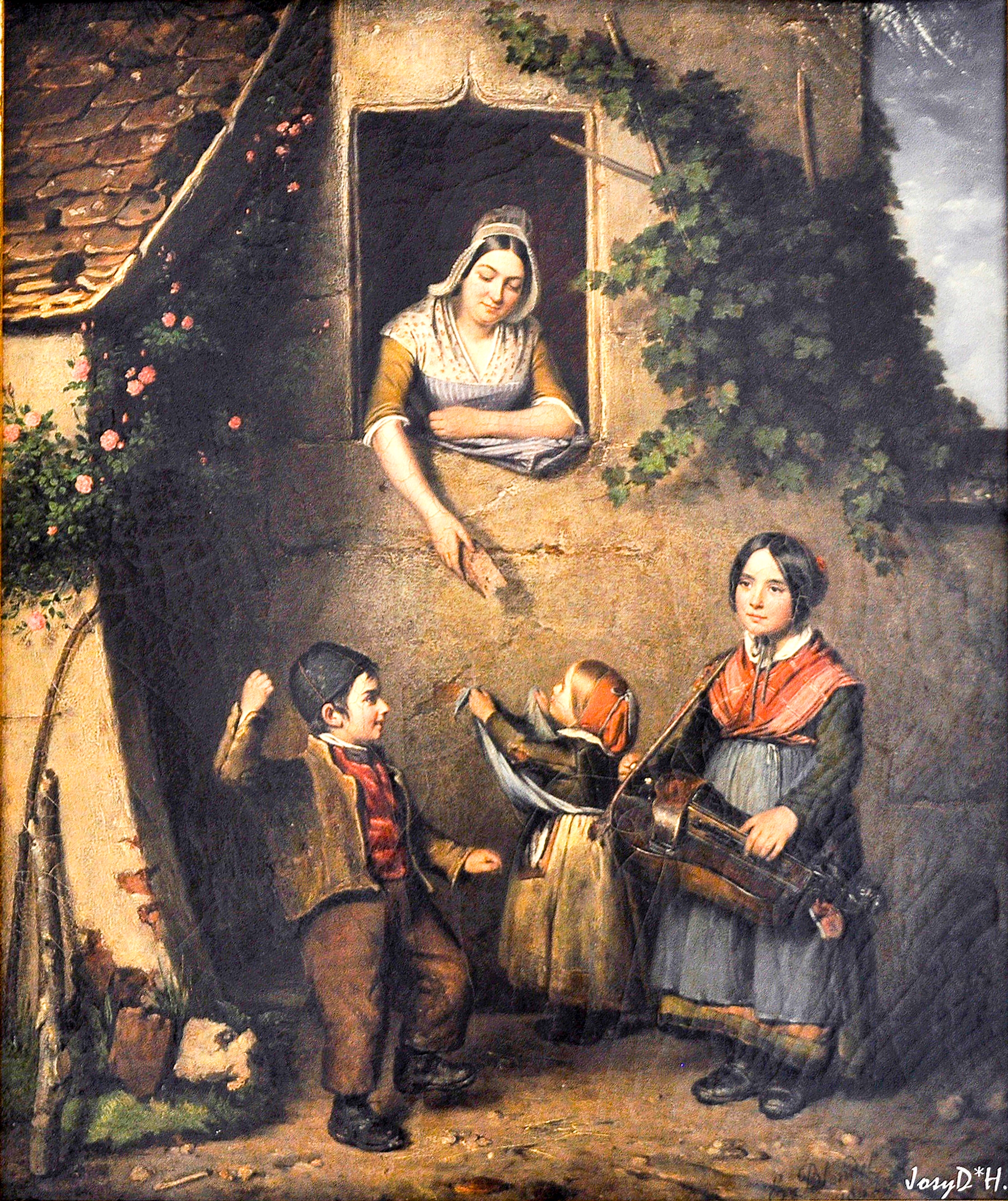 Elisa Blondel - 1811-1845 - Les petits Piémontais dit aussi la danse des petits savoyards