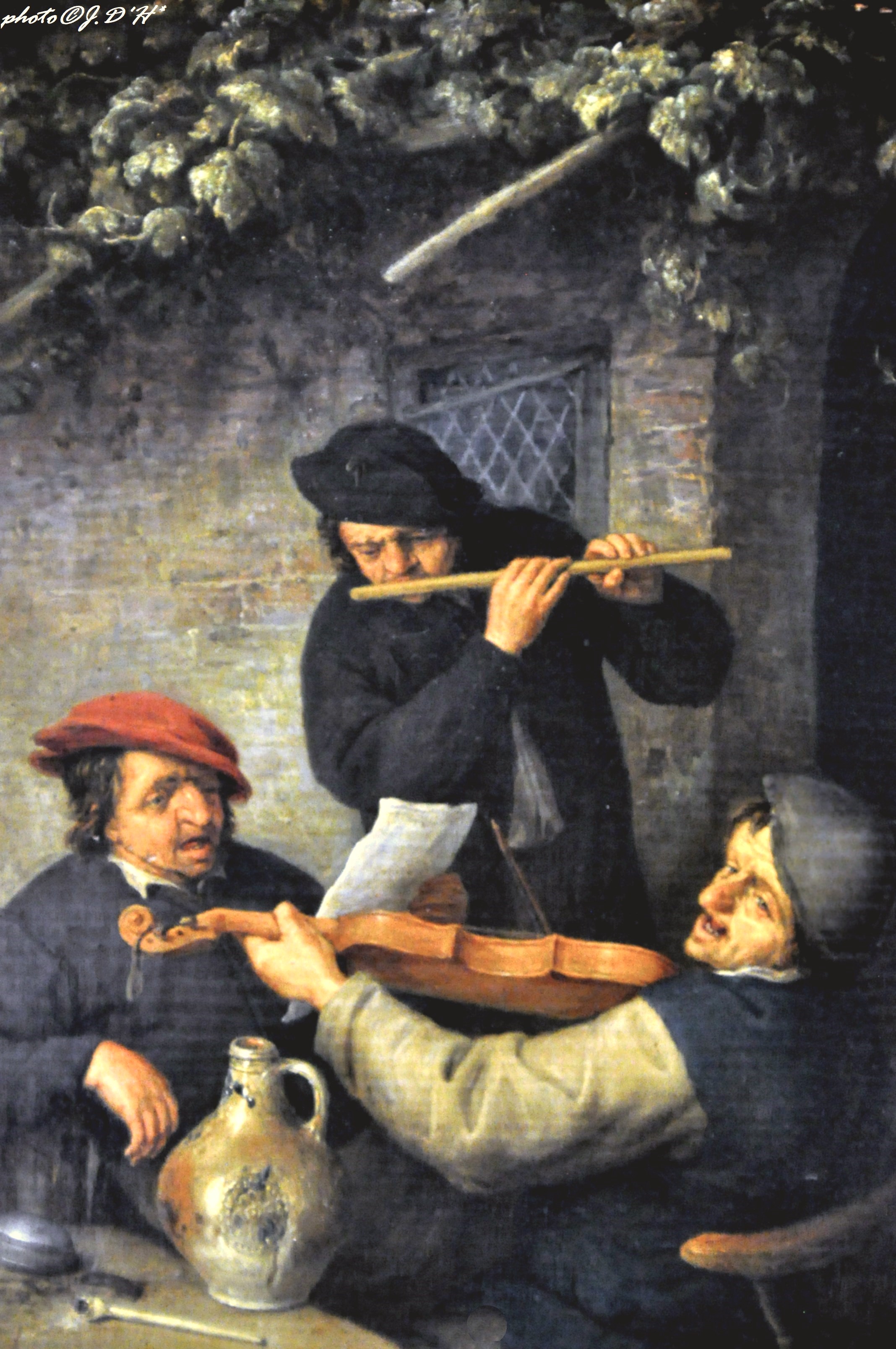 Adriaen Jansz. Van Ostade - Haarlem (1610-1685) Le concert rustique