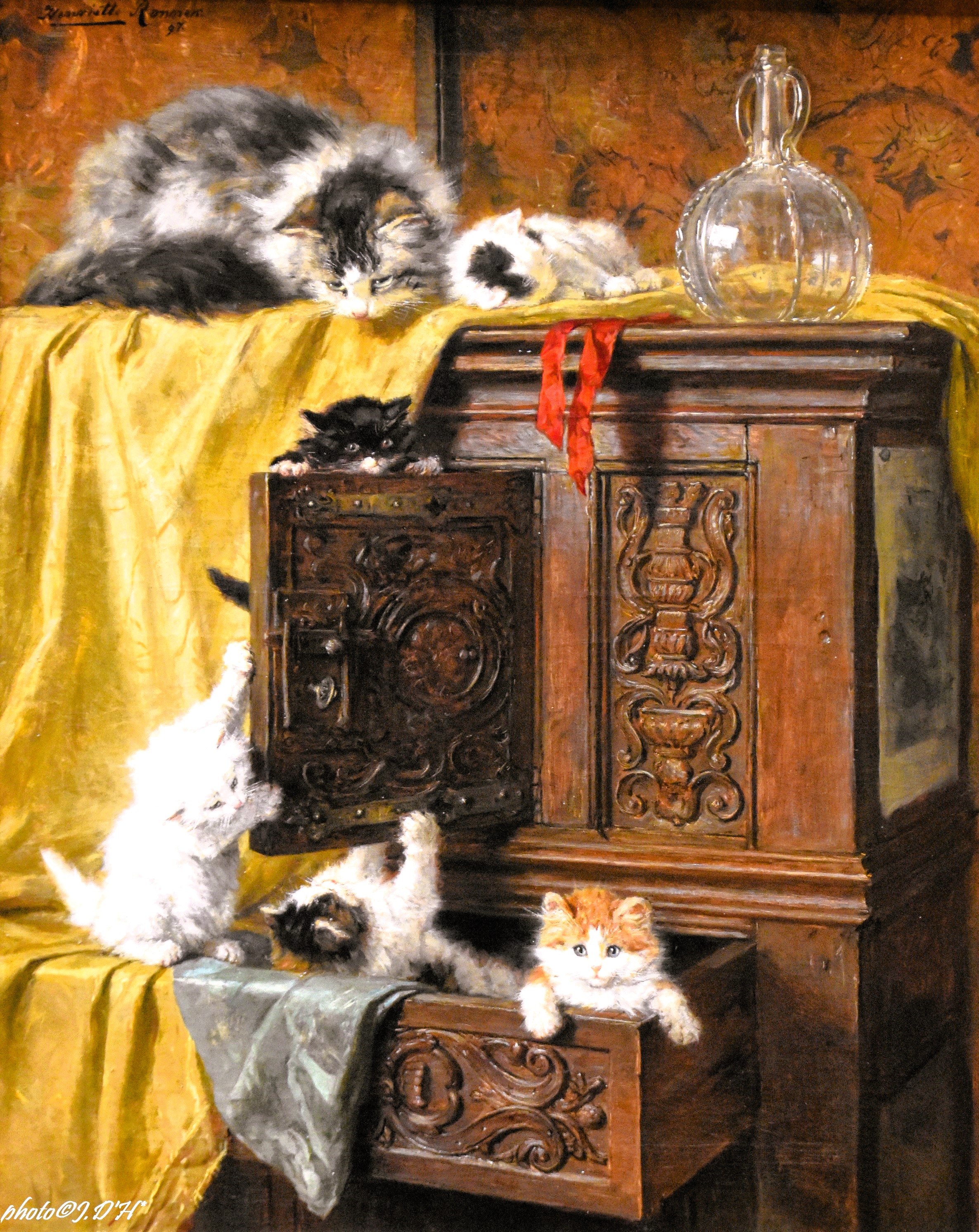 Alfred Ronner, 10 décembre 1851 à Saint-Josse-ten-Noode décès le 22 octobre 1901 à Ixelles, - Indiscrets - 1897-5