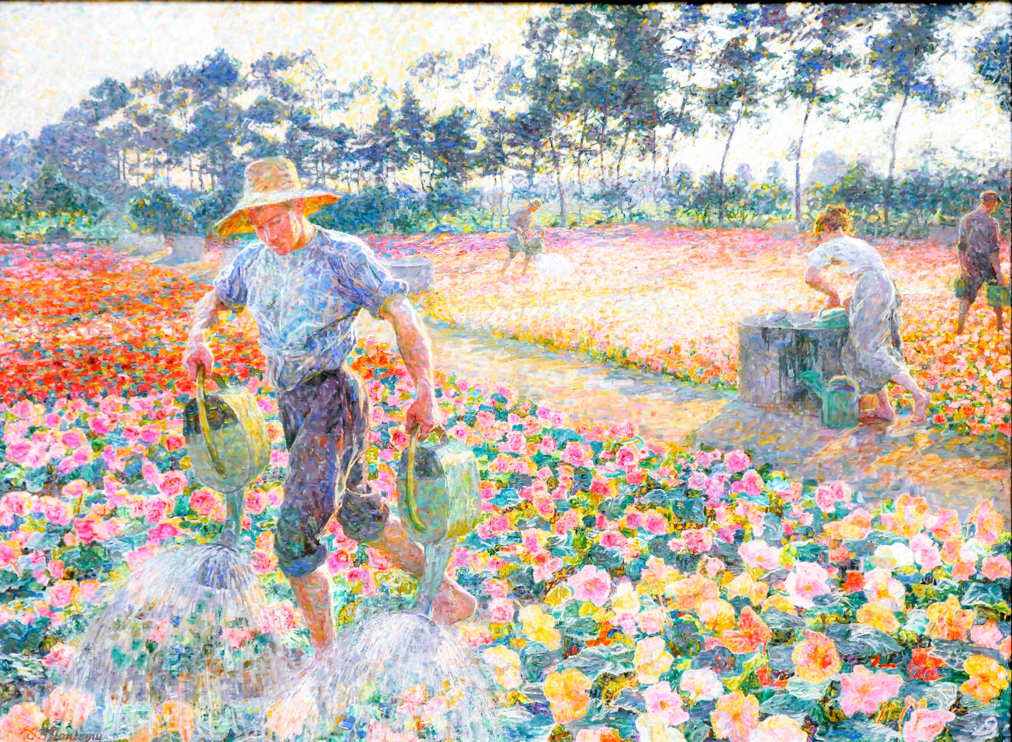 Jenny Montigny (Gent 1875-Sint-Martens-Latem 1937) Le jardinier-2